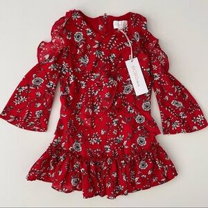 BCBGirls Bell Sleeve Dress Size 2T